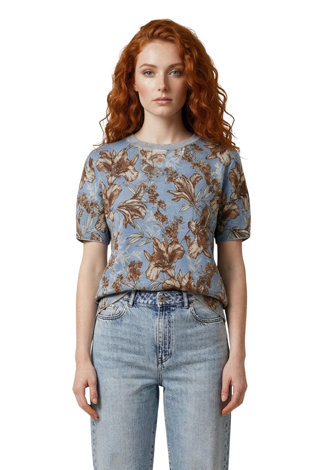 Liu Jo dámske kvetované tričko