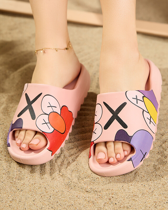 Resti Elmino ružové dámske šľapky