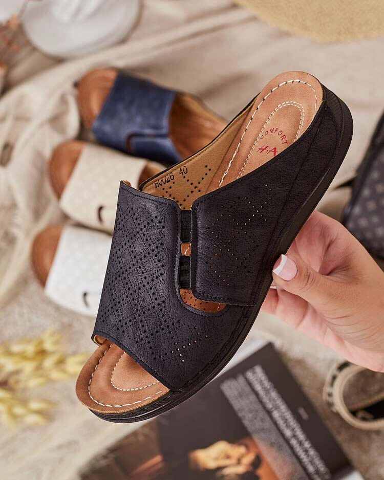 Dámske žabky Mino z ekologickej kože