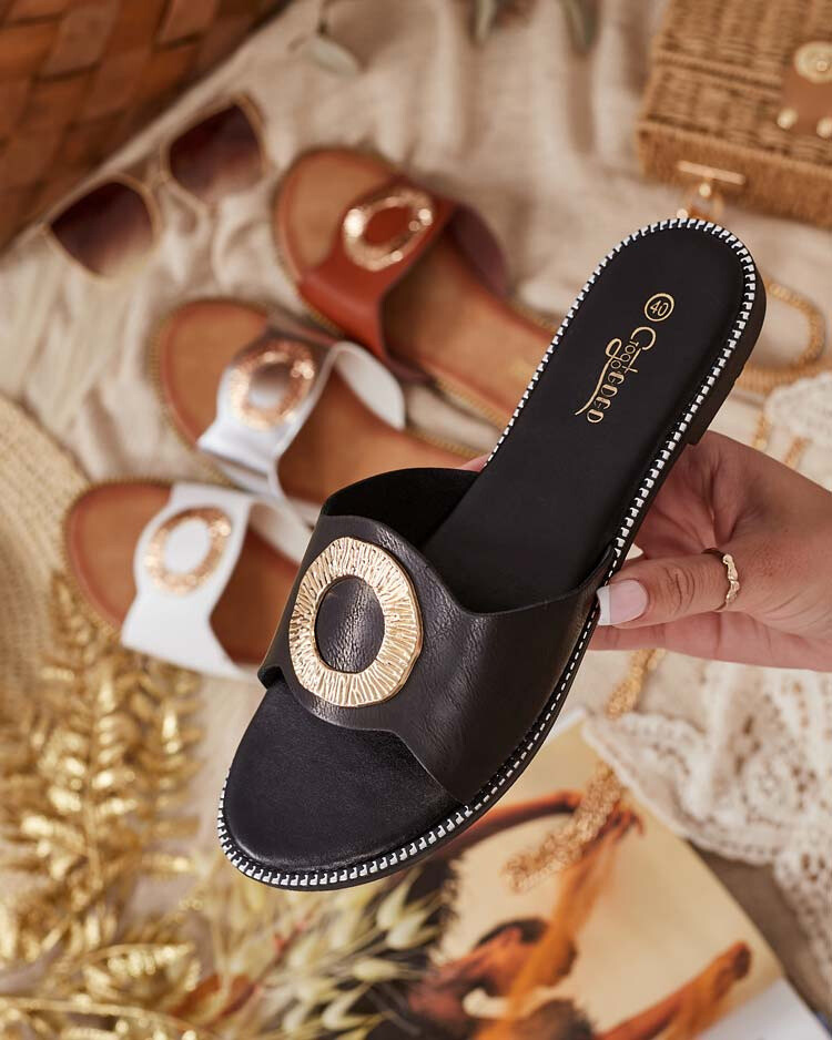 Dámske žabky Olerna s rovnou podrážkou