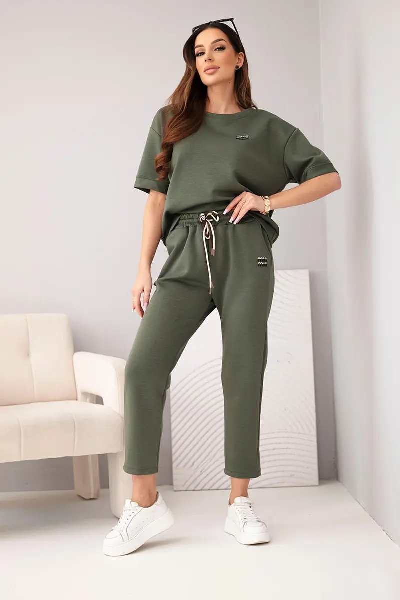 Kesi dámsky viskózový set s krátkymi rukávmi