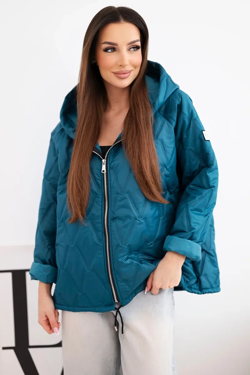 Kesi Włoski dámska prechodná bunda s kapucňou