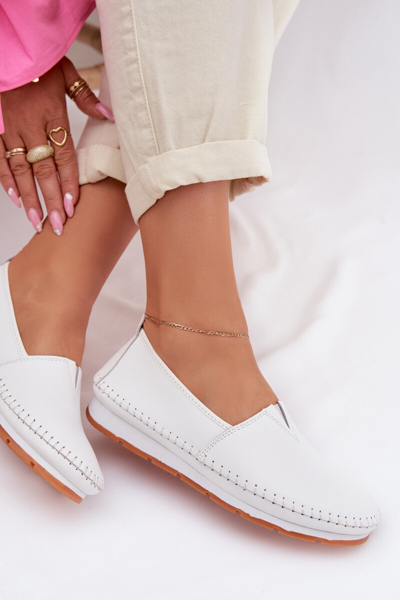 S. BARSKI Kožené dámske mokasíny