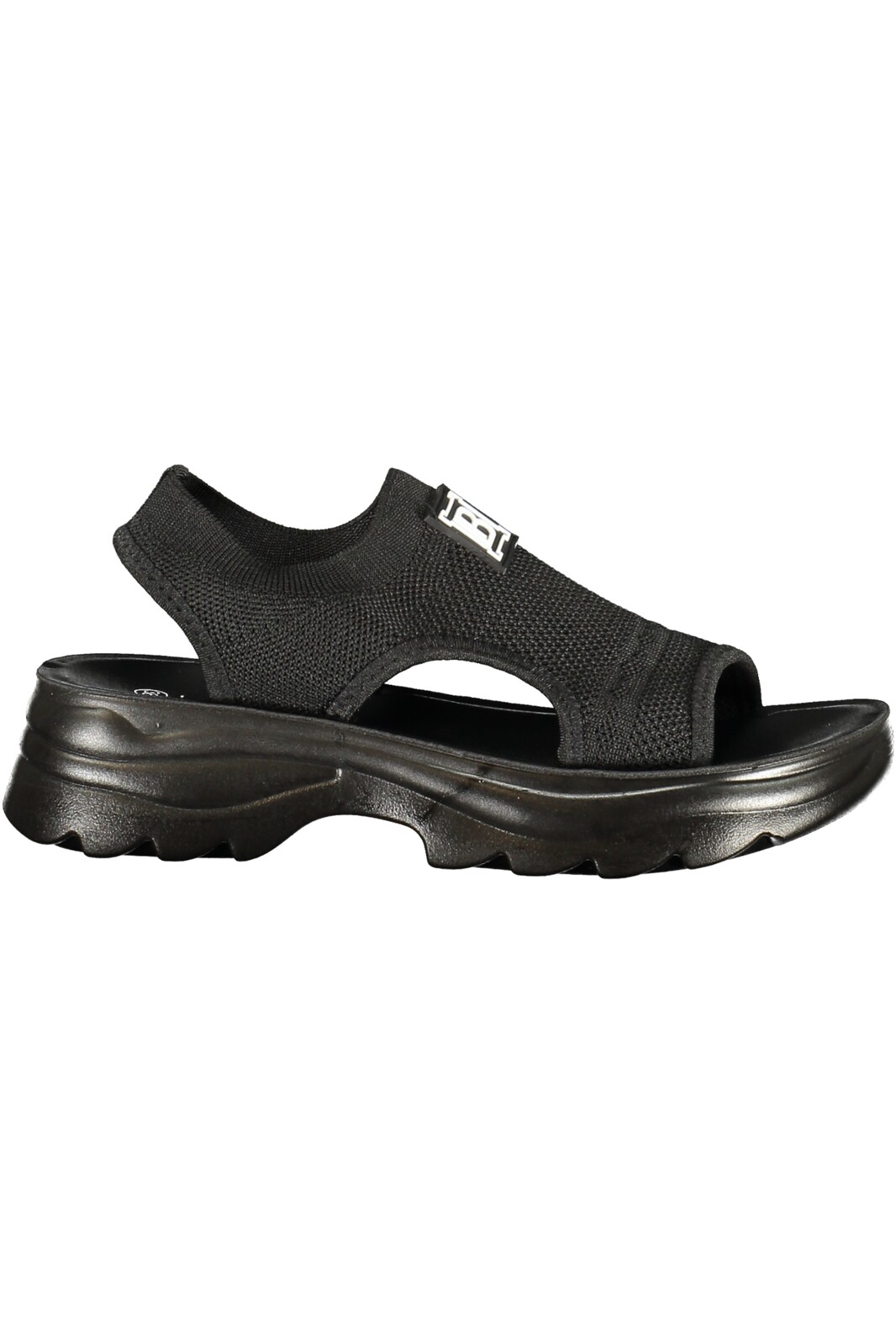 Čierne sandále Laura Biagiotti