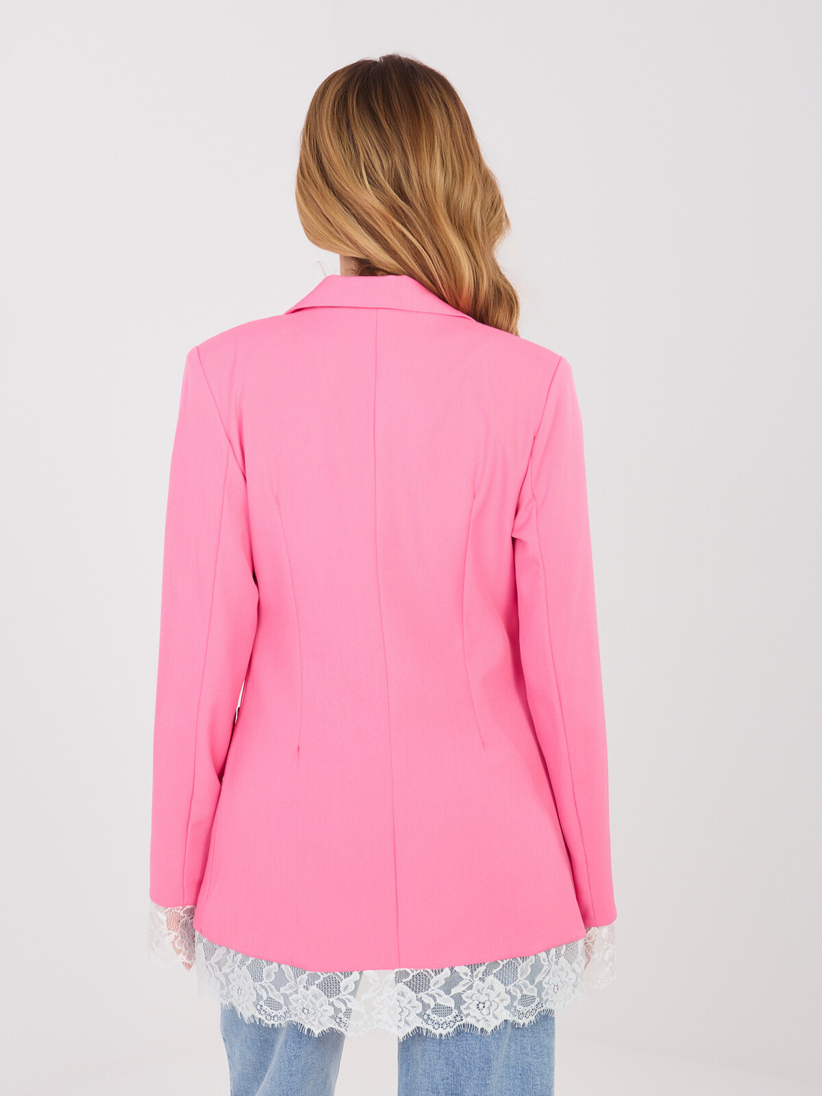 Ružové elegantné sako