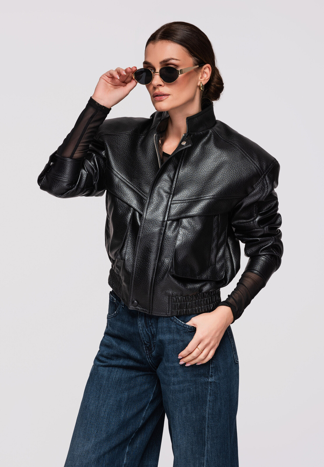 Dámska bomber bunda LARICA OW-JAFL-0101