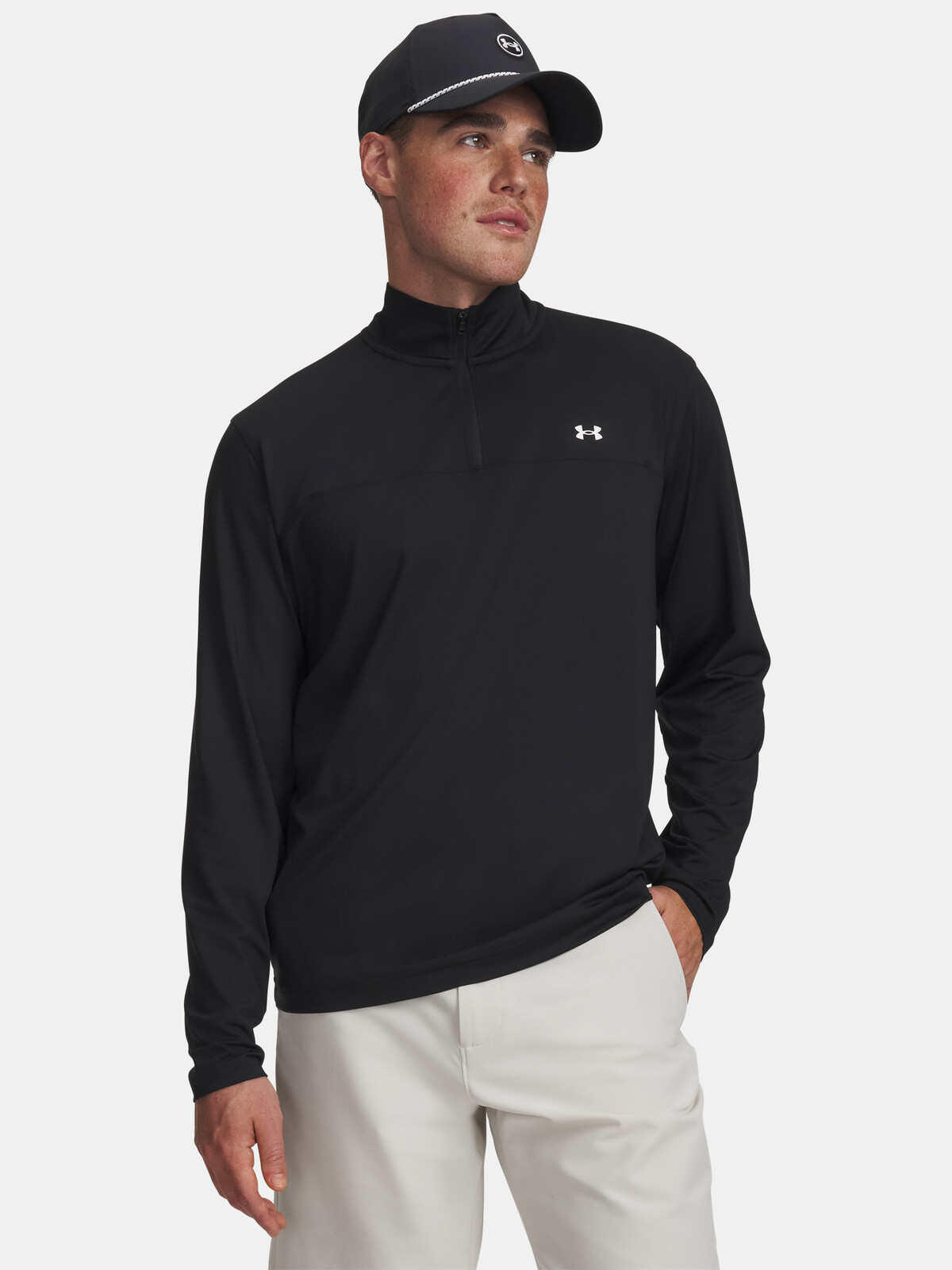 Pánske tričko Under Armour UA T2G s 1/4 zipsom