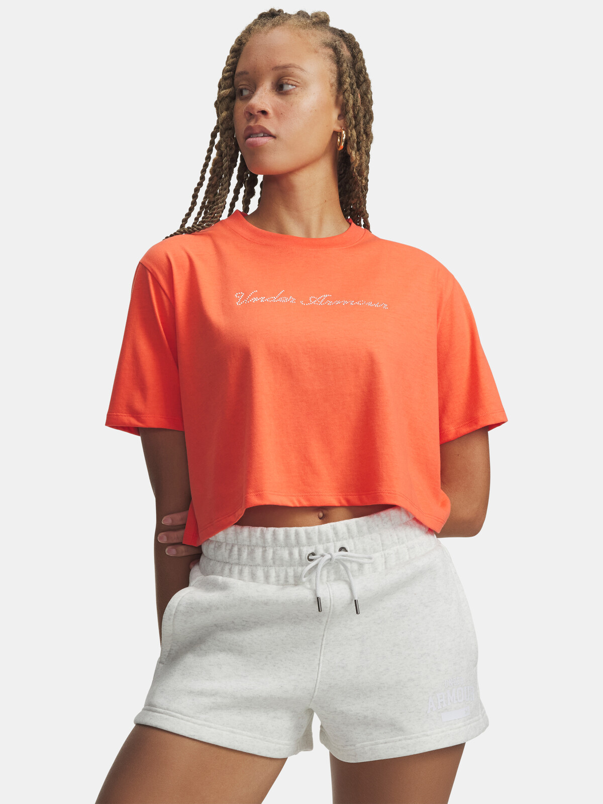 Under Armour UA W WM CROP SS Dámske tričko