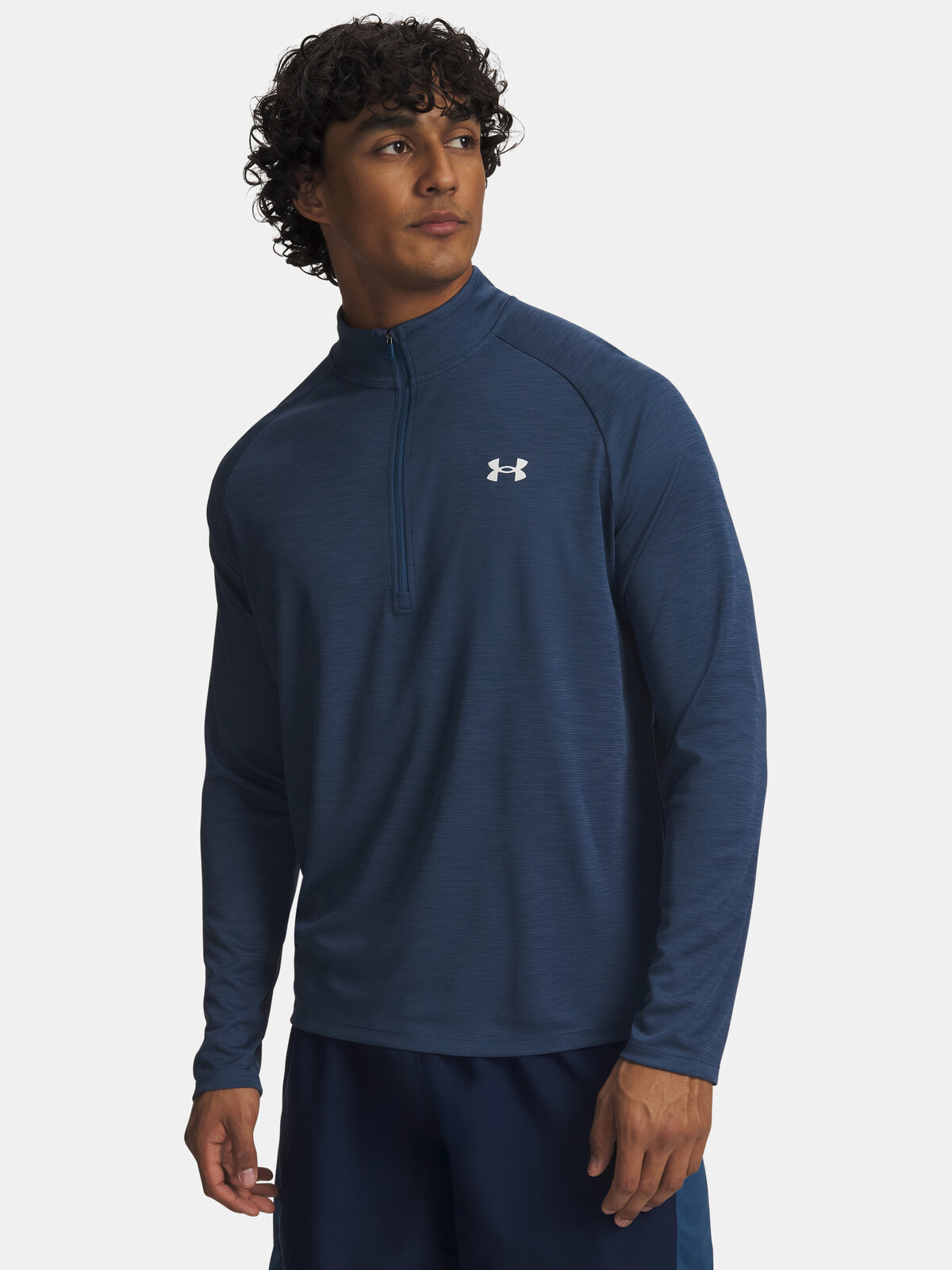 Pánske tričko Under Armour UA Tech Textured 1/2 Zip