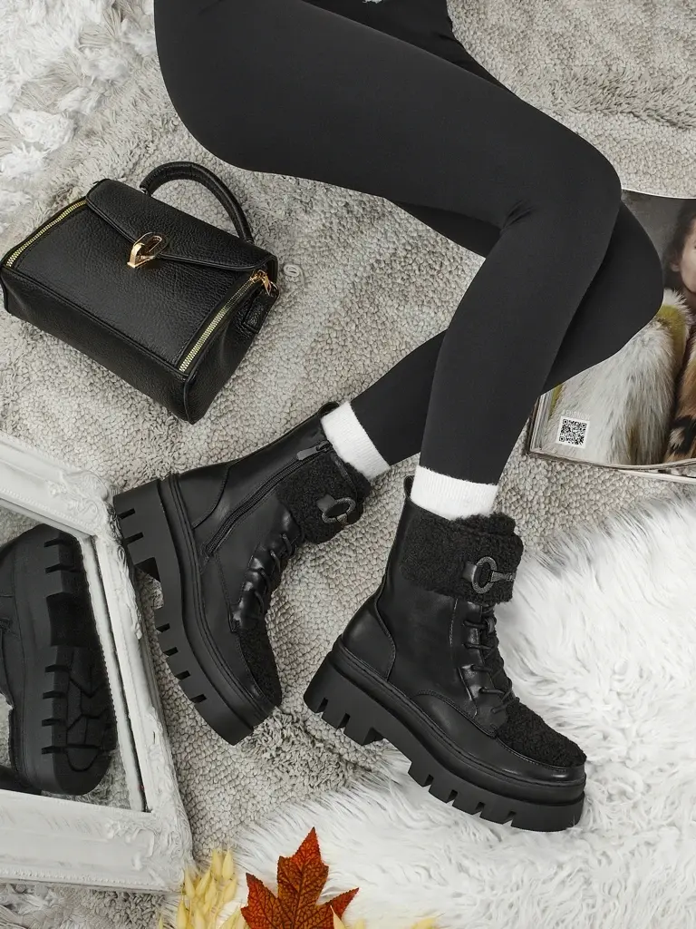 Dámske workery Resti Safil s kožušinou