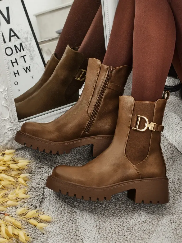 Dámske členkové čižmy Ovella