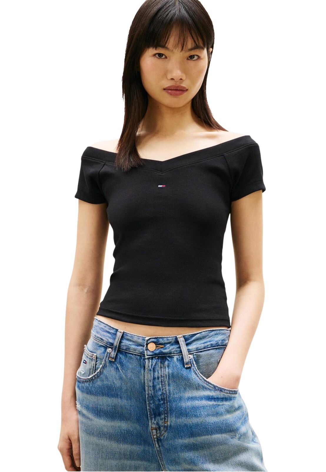 Tommy Hilfiger top s krátkym rukávom