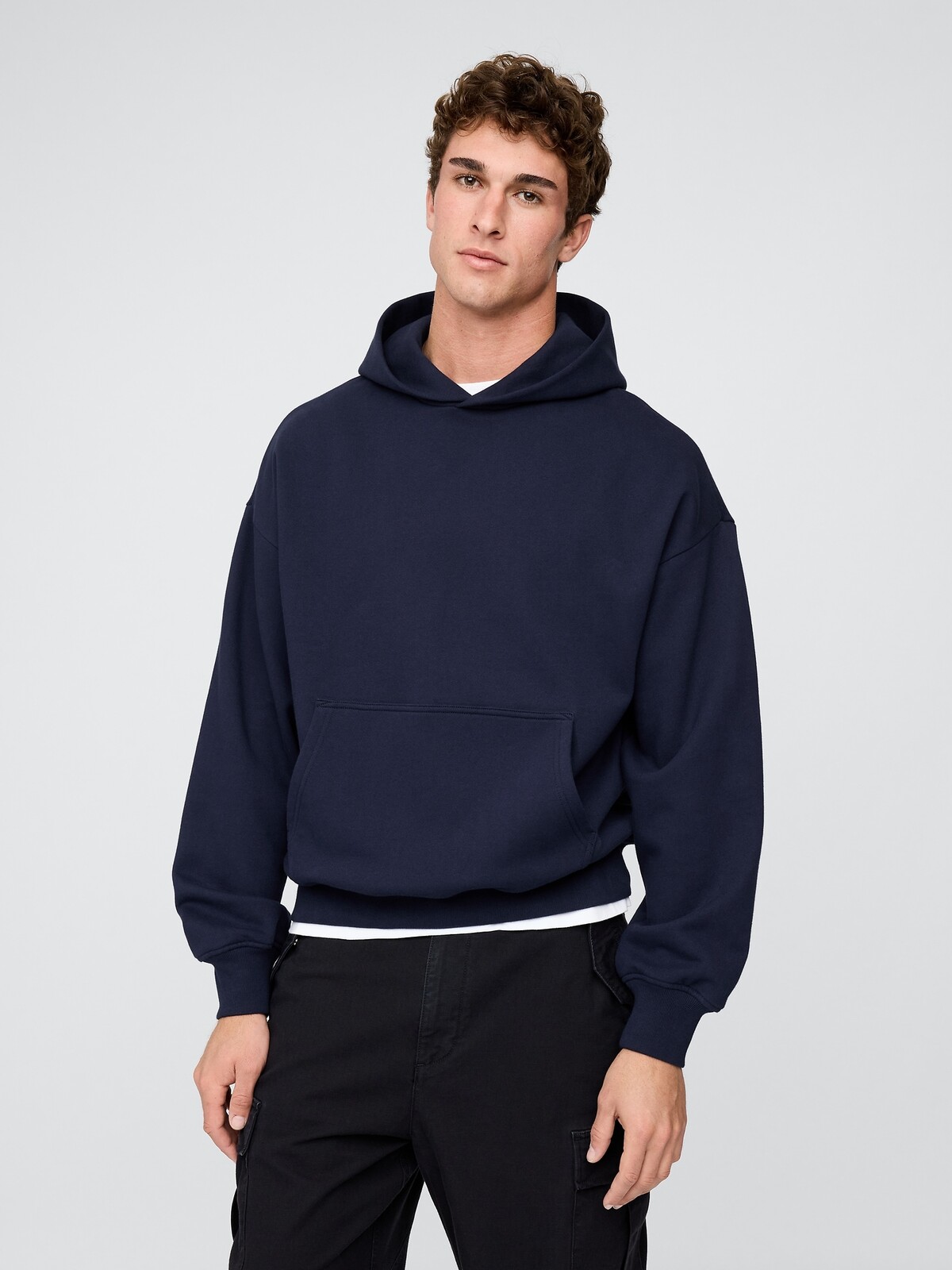 GAP oversize pánska mikina s kapucňou