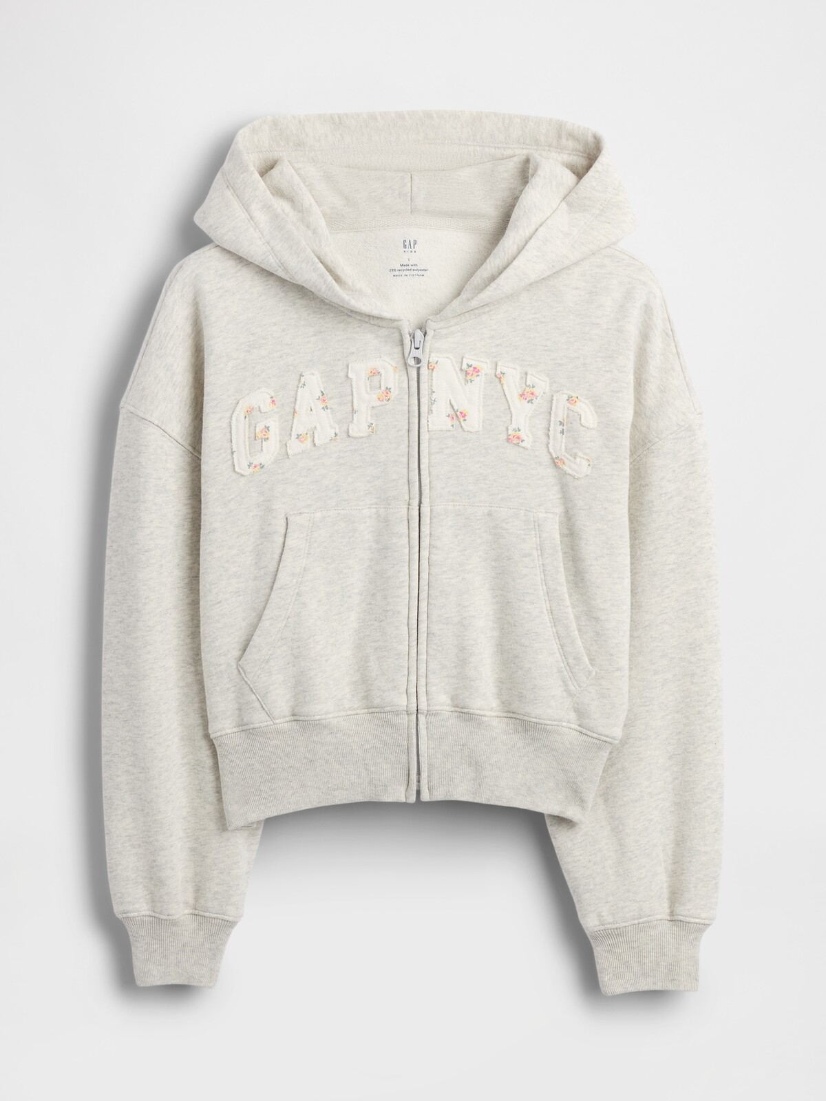GAP dievčenská oversize mikina s logom