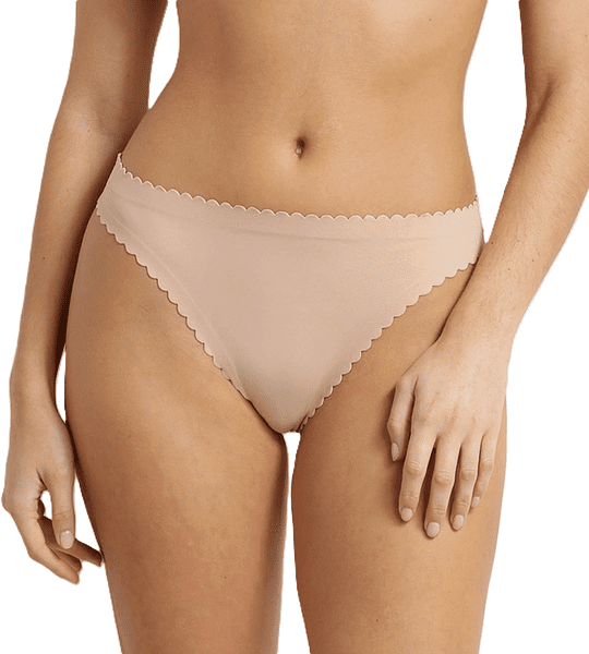 DIM BODY TOUCH DAILY STRING - Dámske bezšvové nohavičky - telová