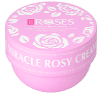 MIRACLE ROSY Vitalizujúci krém na tvár a telo s prírodnou ružovou vodou 150 ml - NATURE OF AGIVA
