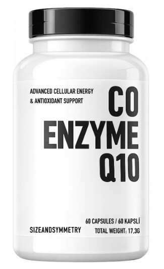 Sizeandsymmetry coenzyme q10 + vitamin e 60 kapslí