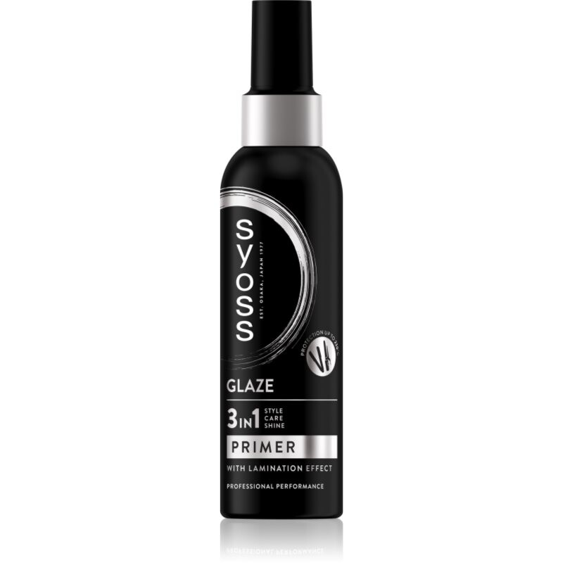 Syoss Intense Glaze Primer stylingový ochranný sprej na vlasy pre lesk 150 ml
