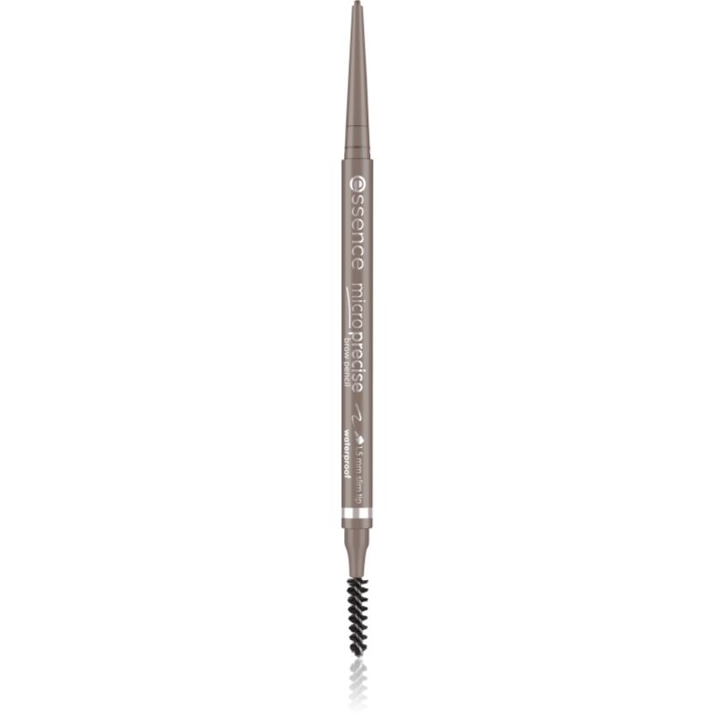 essence Micro Precise vodeodolná ceruzka na obočie s kefkou odtieň 0.05 g
