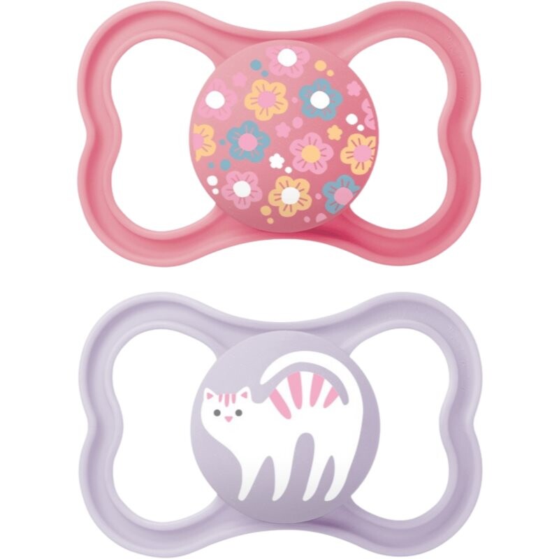 MAM Supreme Double Box 6+ months cumlík Pink/ Purple 2 ks