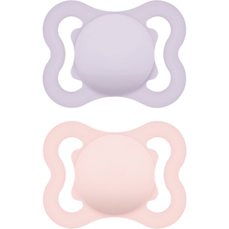 MAM Supreme 0m+ cumlík Purple/ Pink 2 ks