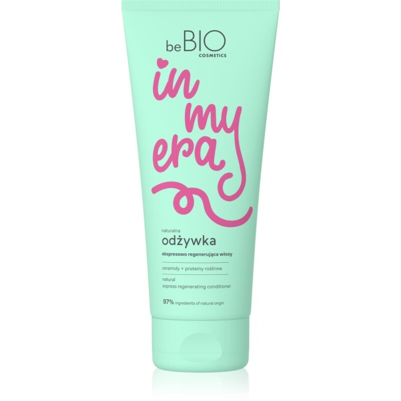 beBIO In My Era Natural Express Hair Repair regeneračný kondicionér pre suché a poškodené vlasy 200 ml