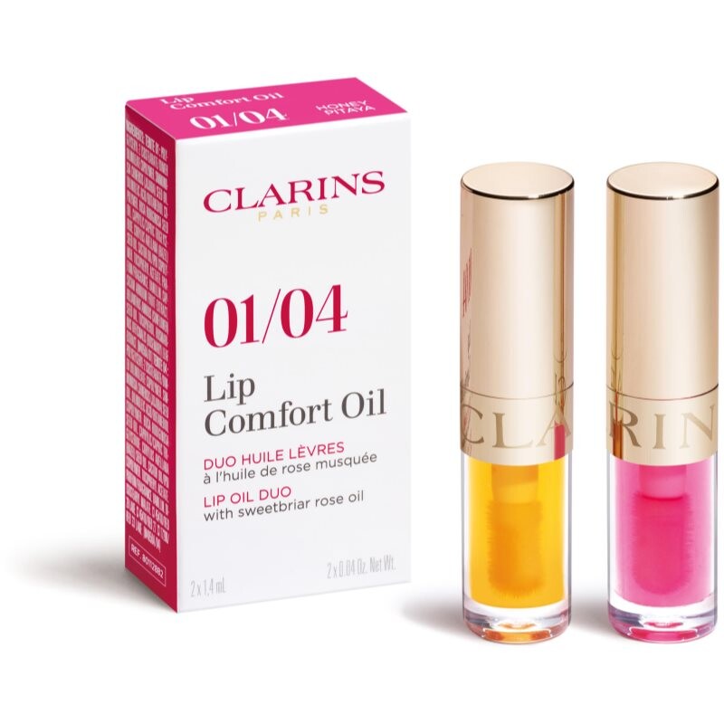 Clarins Lip Comfort Oil Duo darčeková sada na pery