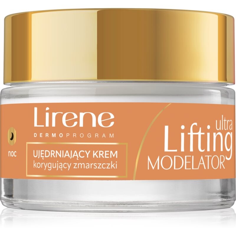 Lirene Ultra Lifting Modelator spevňujúci nočný krém proti vráskam na korekciu vrások 50 ml
