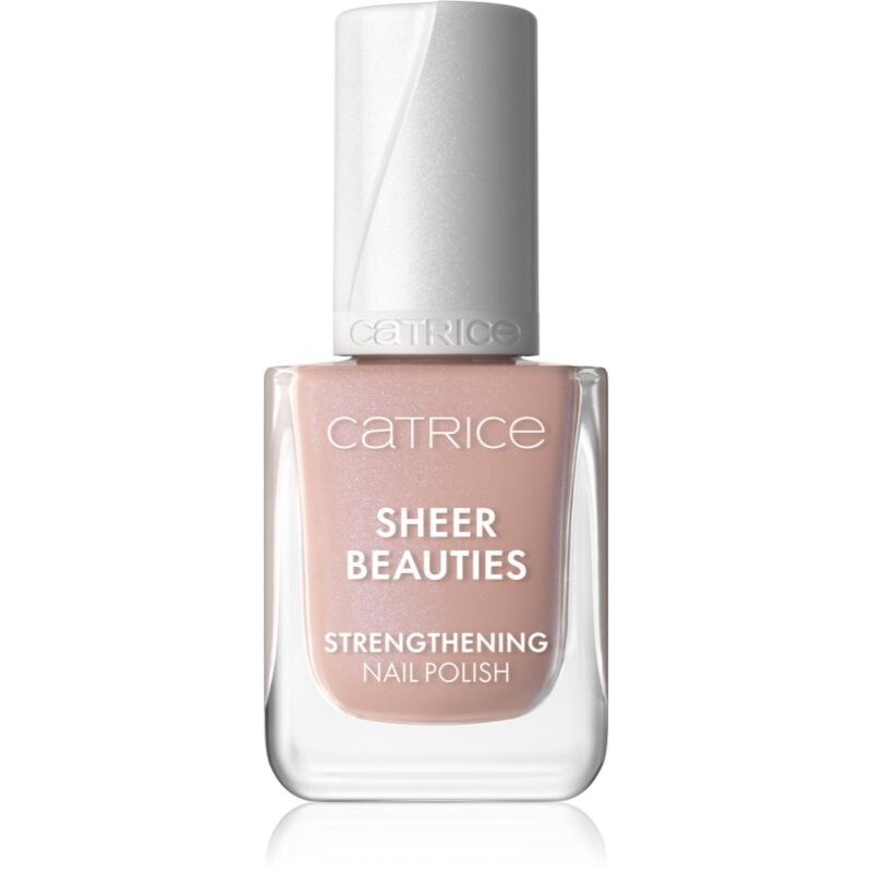 Catrice Sheer Beauties Strengthening Nail Polish posilňujúci lak na nechty odtieň 060 Nudie Beautie 10.5 ml
