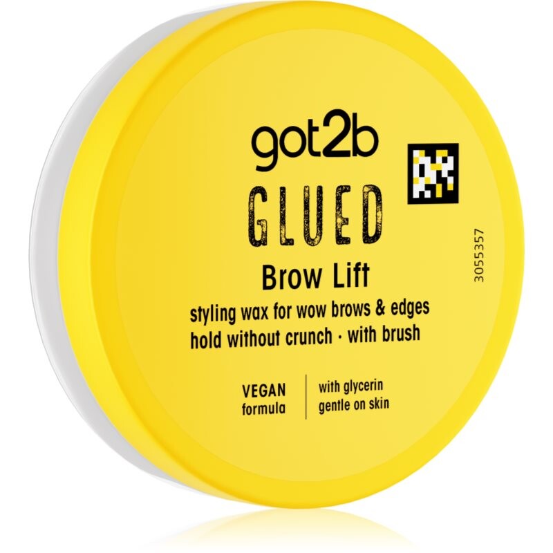 got2b Glued Brow Lift fixačný vosk na obočie s kefkou 12 ml