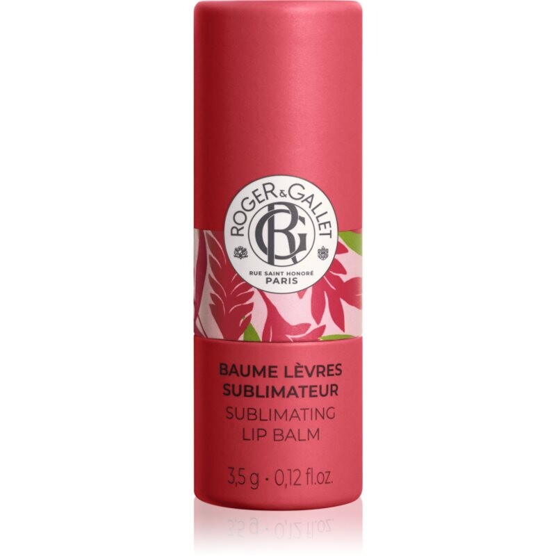 Roger & Gallet Gingembre Rouge Sublimating Lip Balm balzam na pery 3.5 g