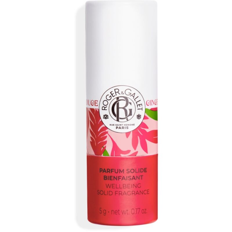 Roger & Gallet Gingembre Rouge Wellbeing Solid Fragrance tuhý parfém pre ženy 5 g