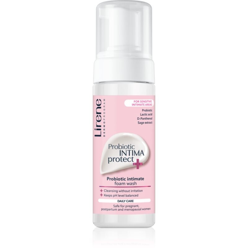 Lirene Probiotic Intima Protect čistiaca pena na intímnu hygienu 150 ml