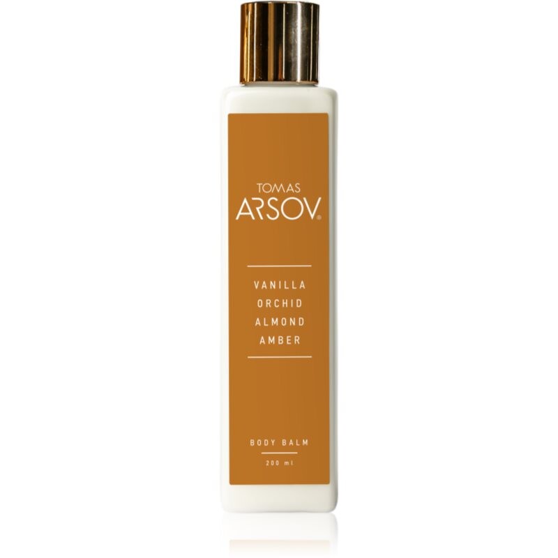 Tomas Arsov Vanilla Almond Milk Amber Body balm parfumované telové mlieko 200 ml