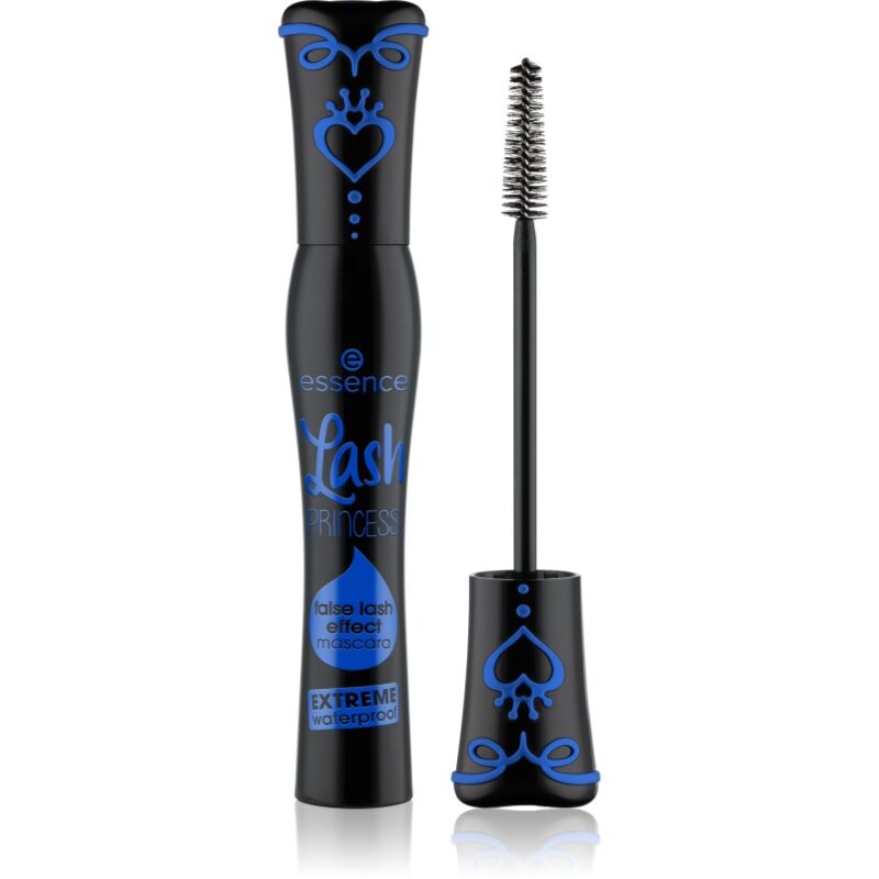 essence Lash PRINCESS EXTREME Waterproof vodeodolná riasenka odtieň Black 12 ml