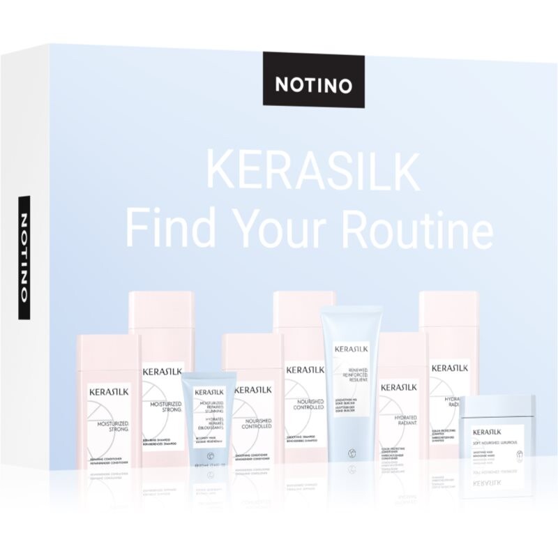 Beauty Discovery Box Notino KERASILK Find Your Routine sada pre ženy