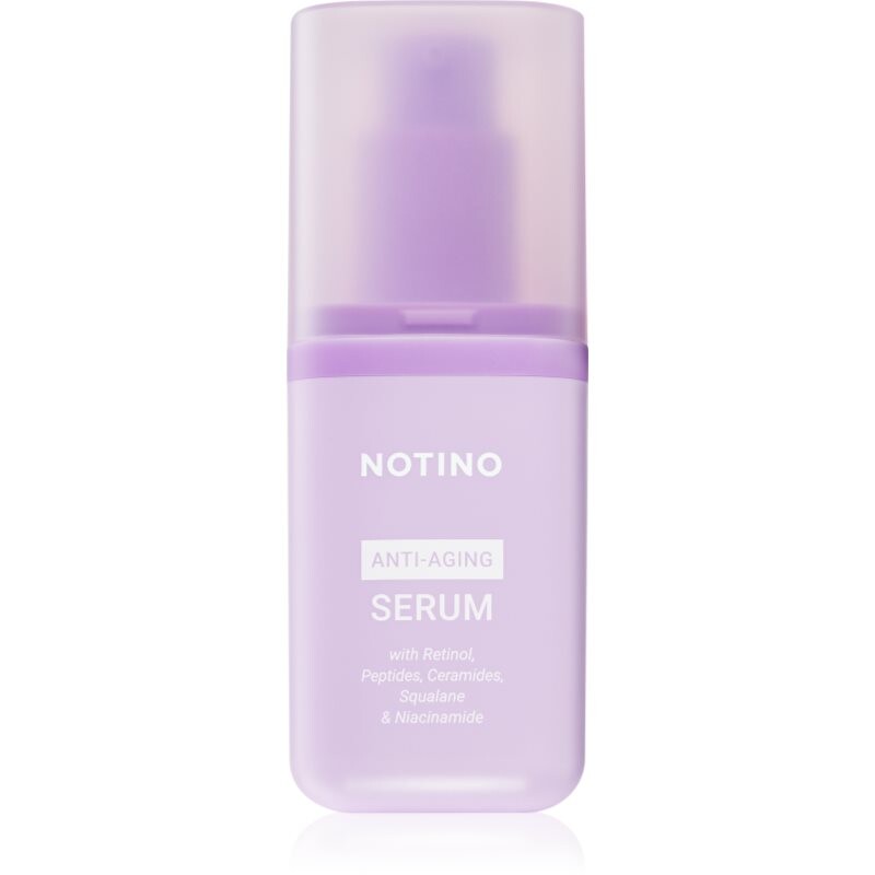 Notino Anti-Aging Serum with Retinol, Peptides, Ceramides, Squalane & Niacinamide protivráskové sérum s retinolom 30 ml