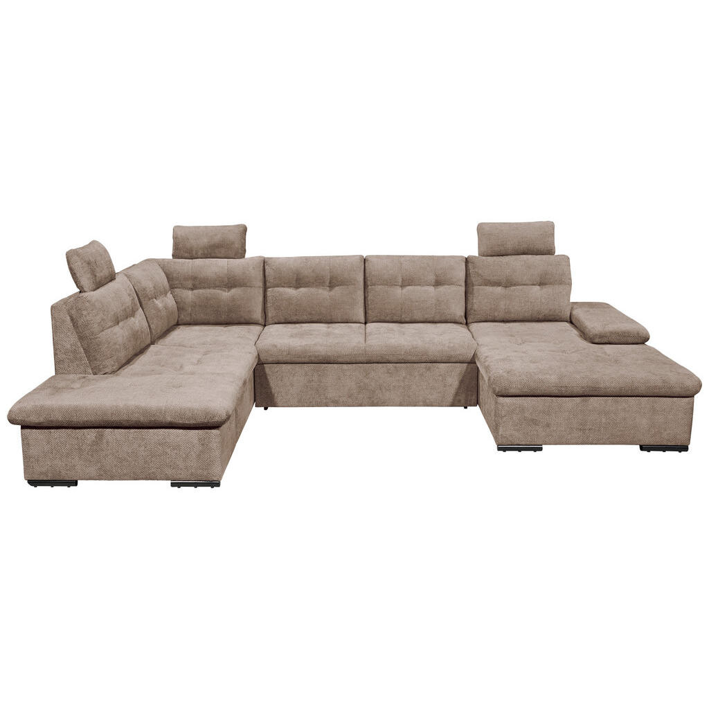 Livetastic SEDACIA SÚPRAVA, textil, taupe