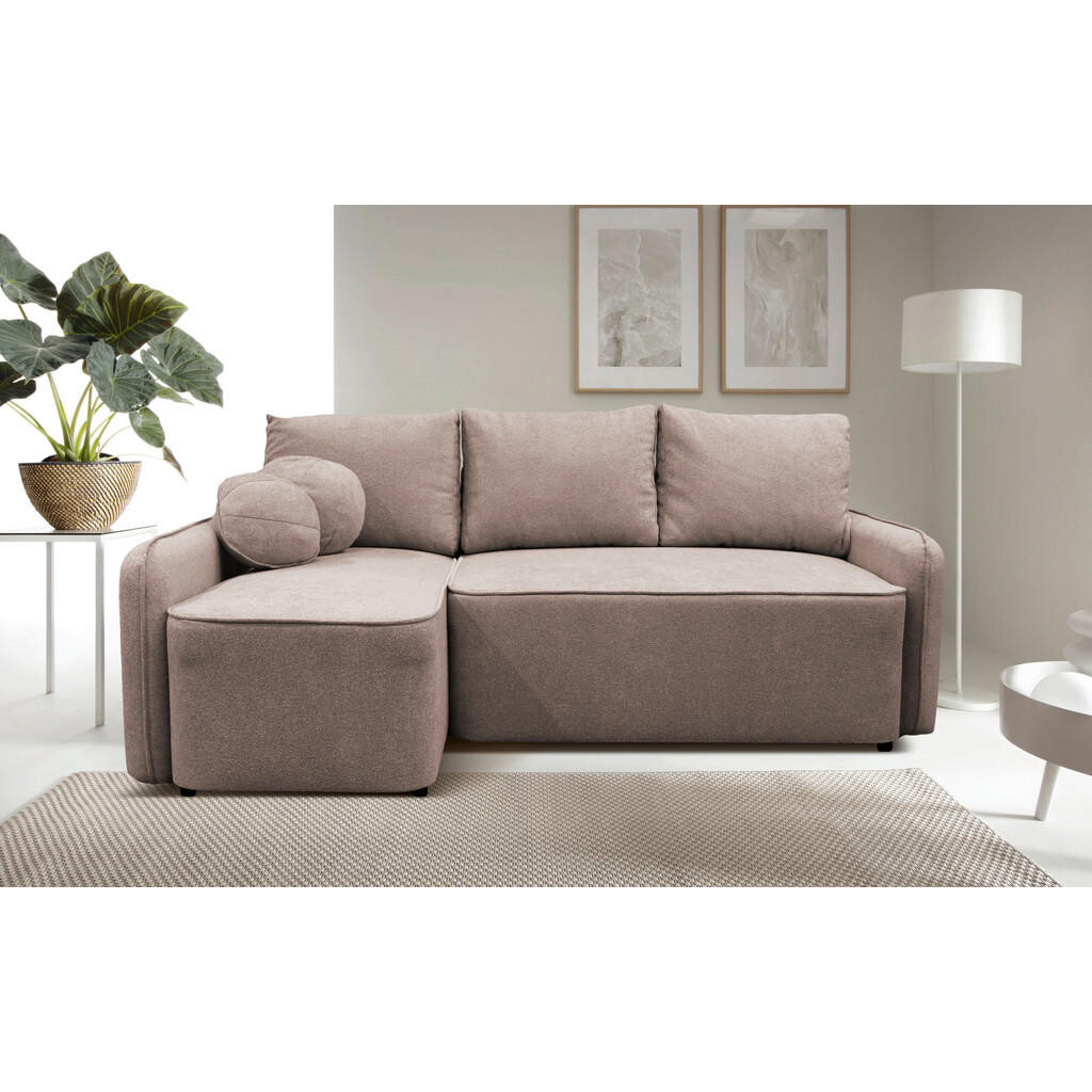 MID.YOU ROHOVÁ SEDAČKA, textil, ružová