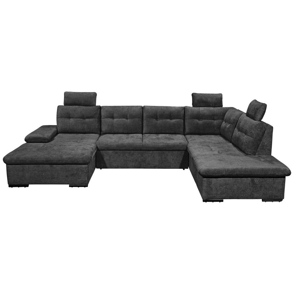 Livetastic SEDACIA SÚPRAVA, textil, čierna