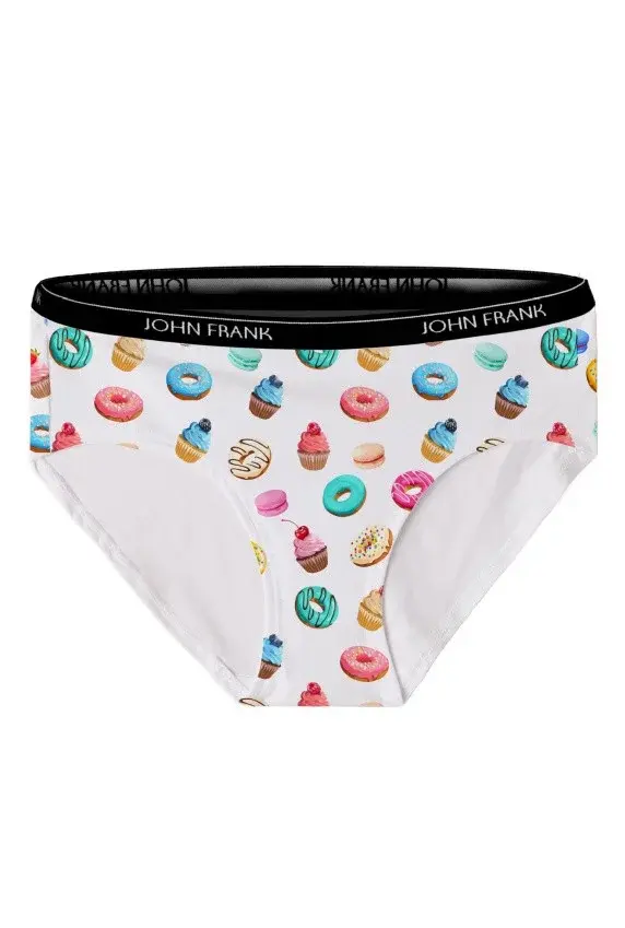 Dámske nohavičky John Frank WJFD-S108 XL Bílá