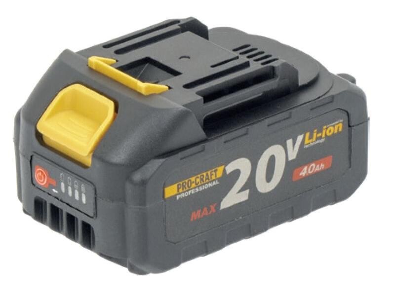 Batéria PROCRAFT 20V 4000mAh 20/4 ATA-40B
