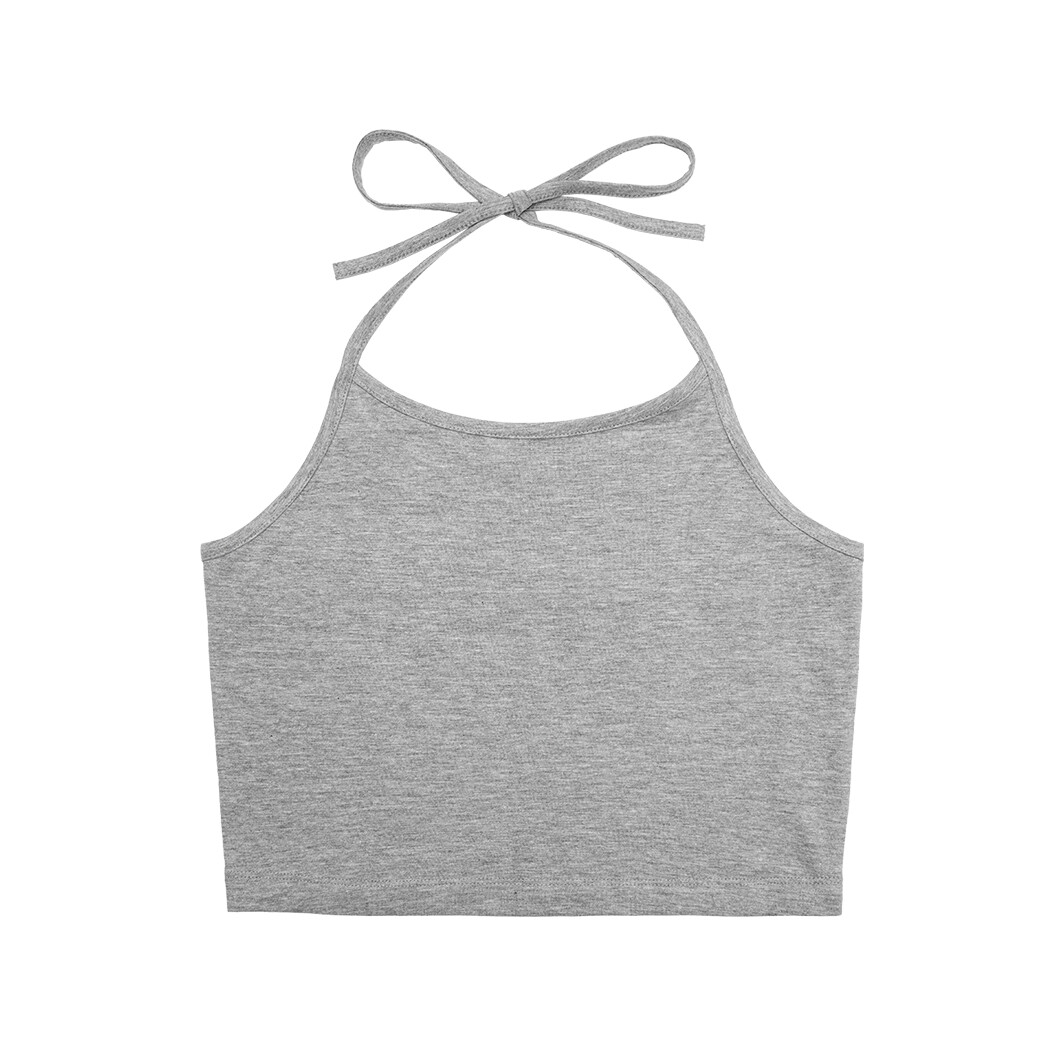 Top dámsky Brandit Neckholder Top - sivý, XS