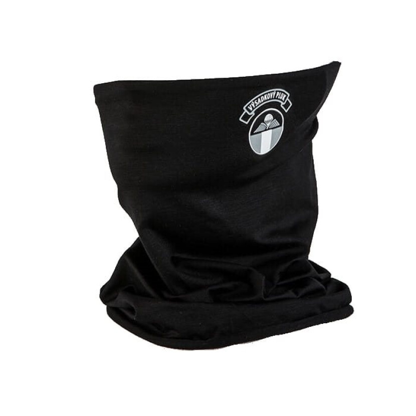 Nákrčník Fenix Protector AČR 43. výsadkový pluk Chrudim - čierny, S/M