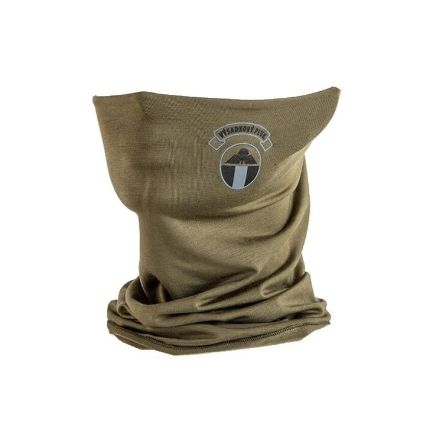 Nákrčník Fenix Protector AČR 43. výsadkový pluk Chrudim - olivový, S/M