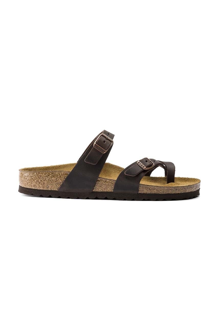 Nubukové šľapky Birkenstock Mayari