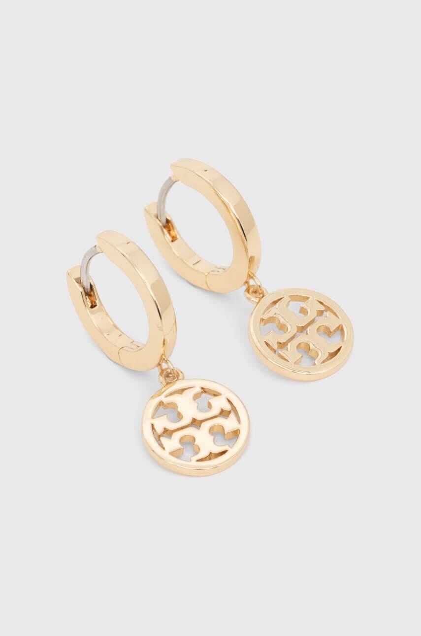 Náušnice Tory Burch Miller Huggie Hoop