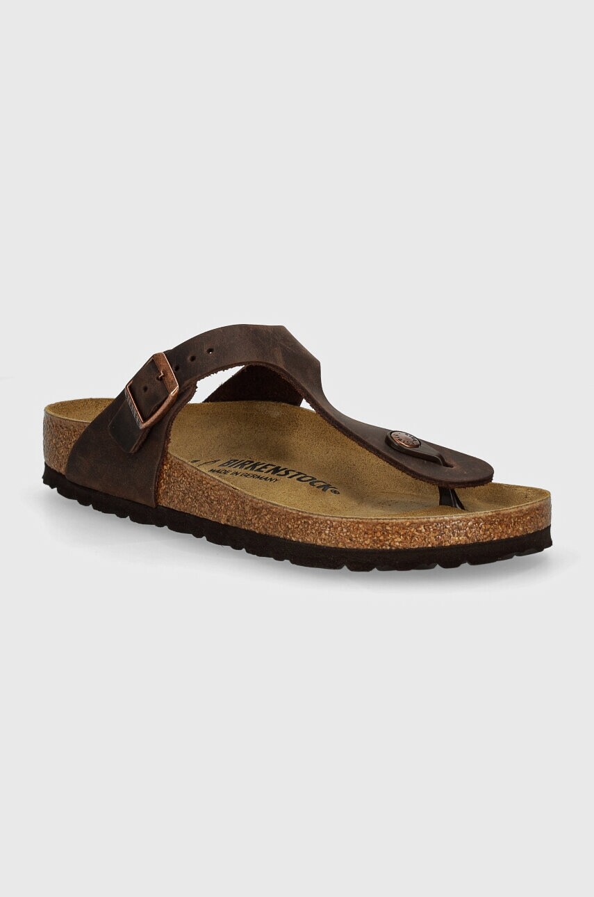 Nubukové šľapky Birkenstock