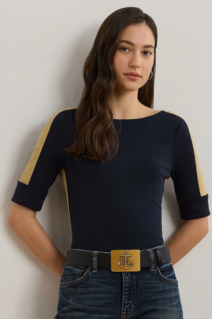 Bavlnené tričko Lauren Ralph Lauren