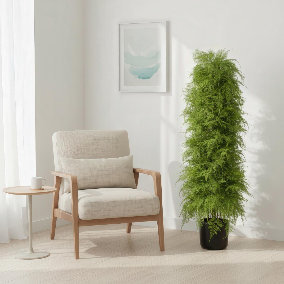 Umelá špargľa pyramidálna, cca 120 cm